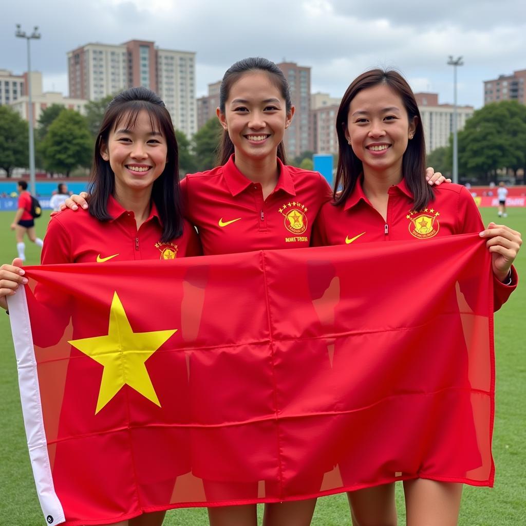 Nữ vận động viên Sea Games chiến đấu vì màu cờ sắc áo