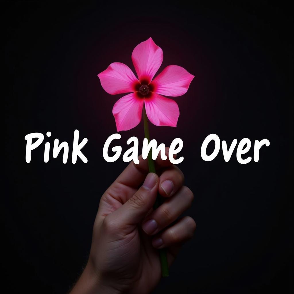 Hình ảnh minh họa cho "Pink Game Over"