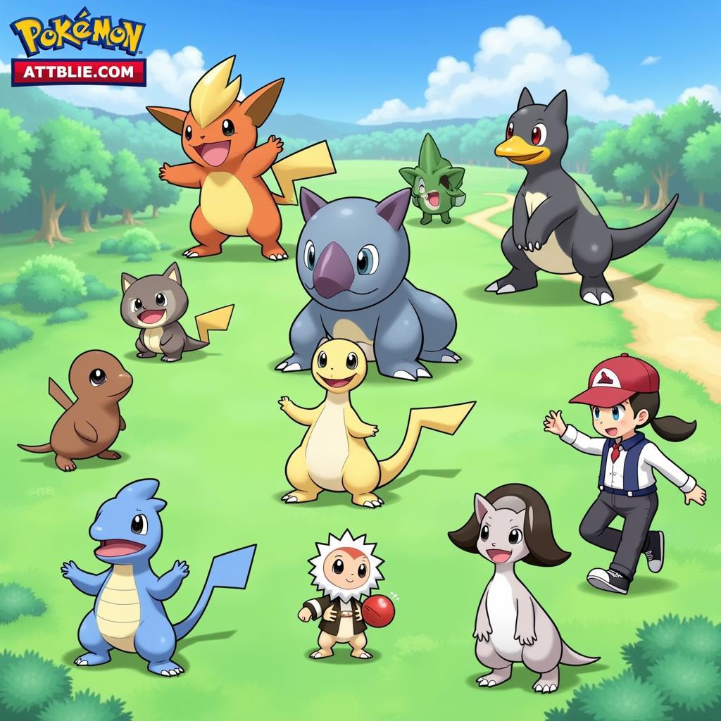 Pokemon Sun Online Game với nội dung phong phú và đa dạng