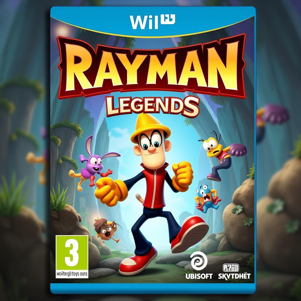 Rayman Legends: A fun and challenging platformer for all ages