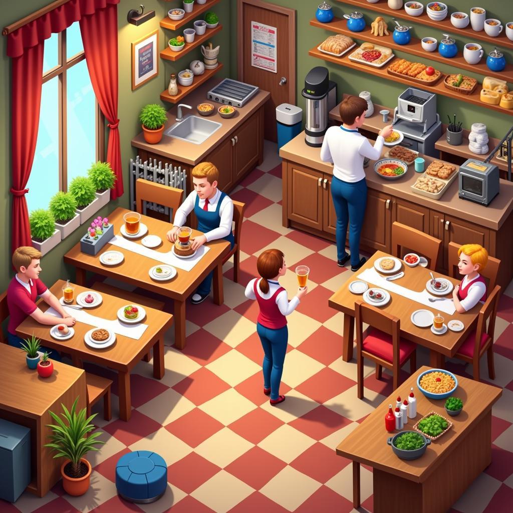 Restaurant Empire: game mô phỏng kinh doanh nhà hàng