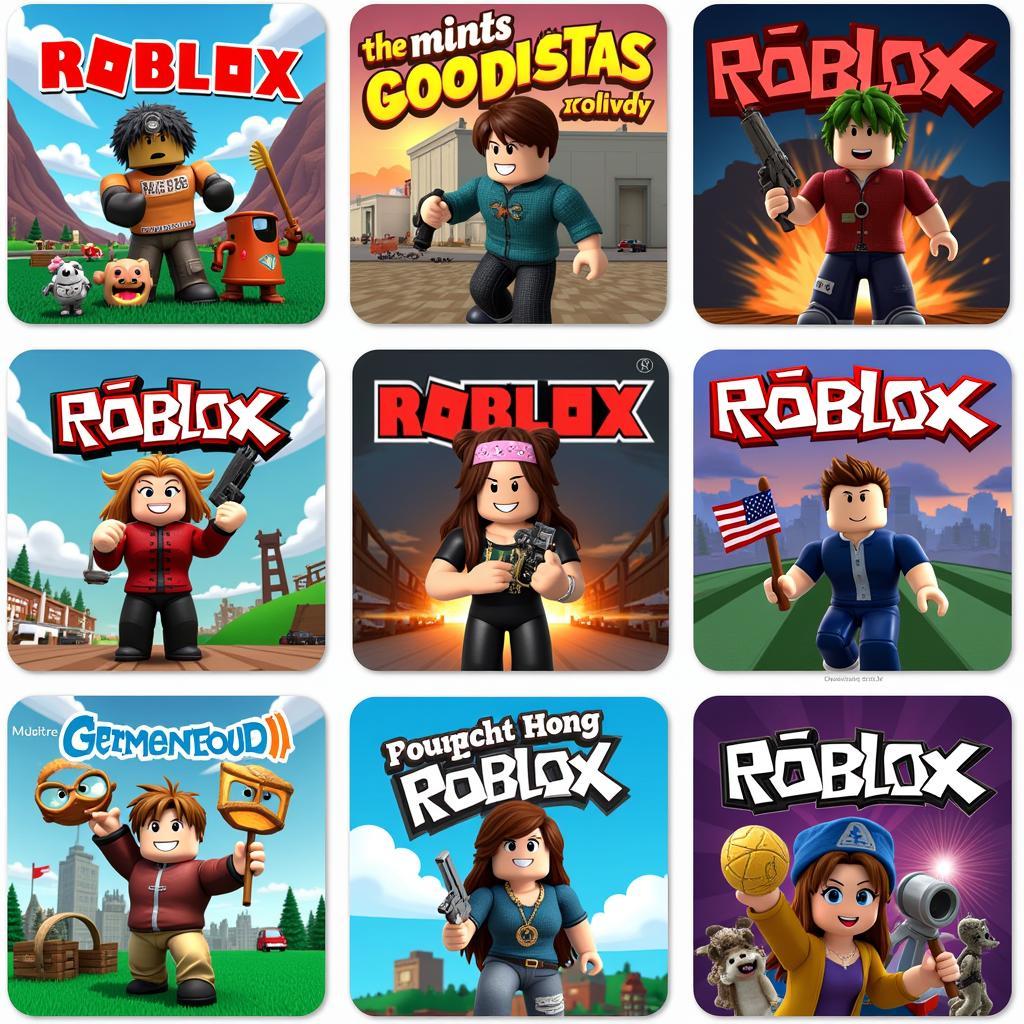 Ví dụ về các trò chơi Roblox