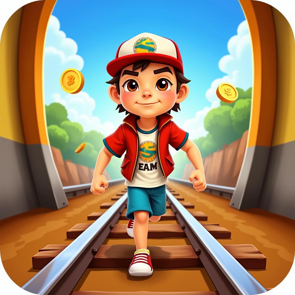 Subway Surfers trên iPhone 4S