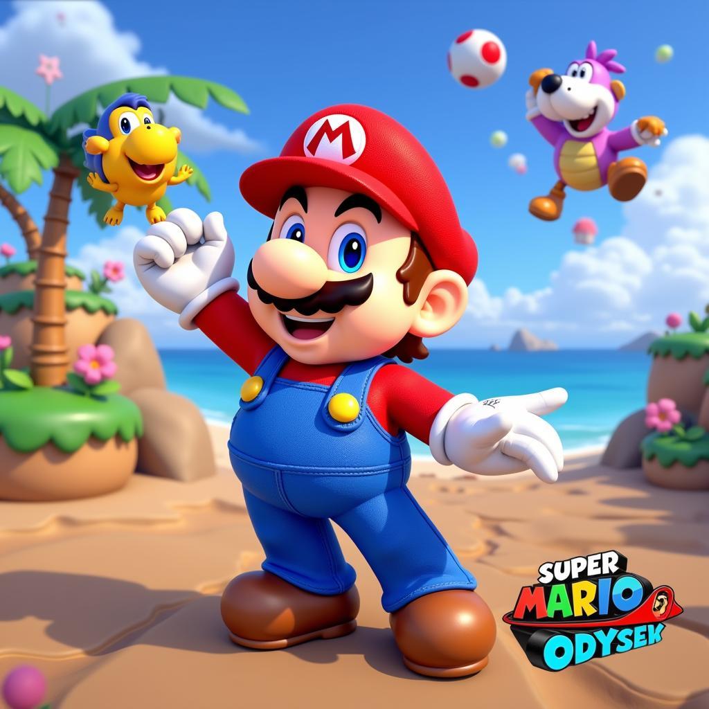 Super Mario Odyssey - một tựa game phiêu lưu platformer vui nhộn và đầy thử thách trên Nintendo Switch