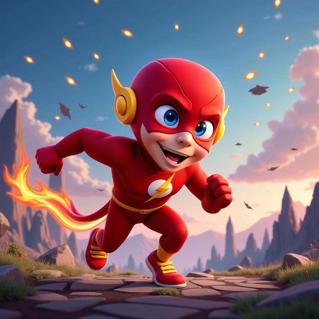 Những tựa game The Flash hiện đại, với đồ họa 3D đẹp mắt, lối chơi hấp dẫn