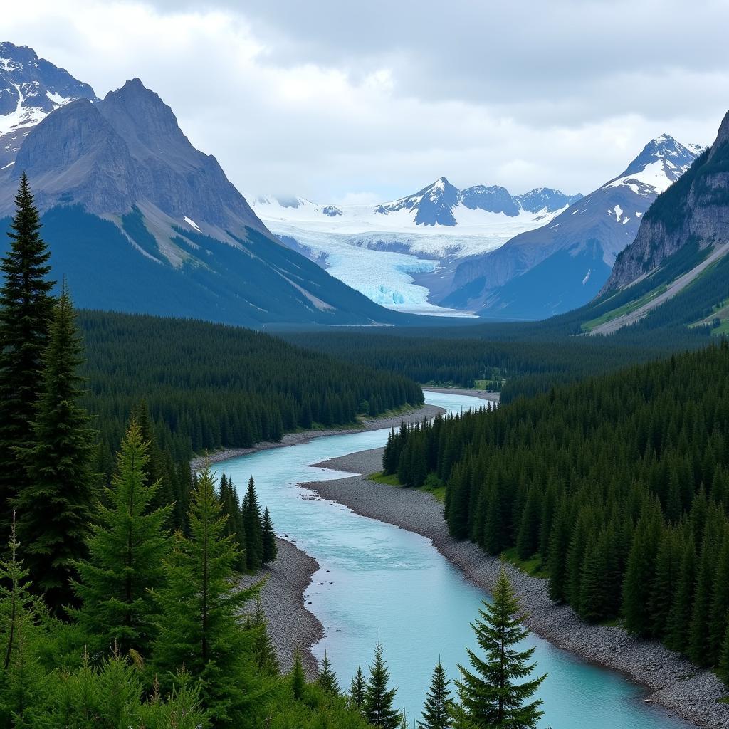 Thiên nhiên hùng vĩ và hoang sơ của Alaska