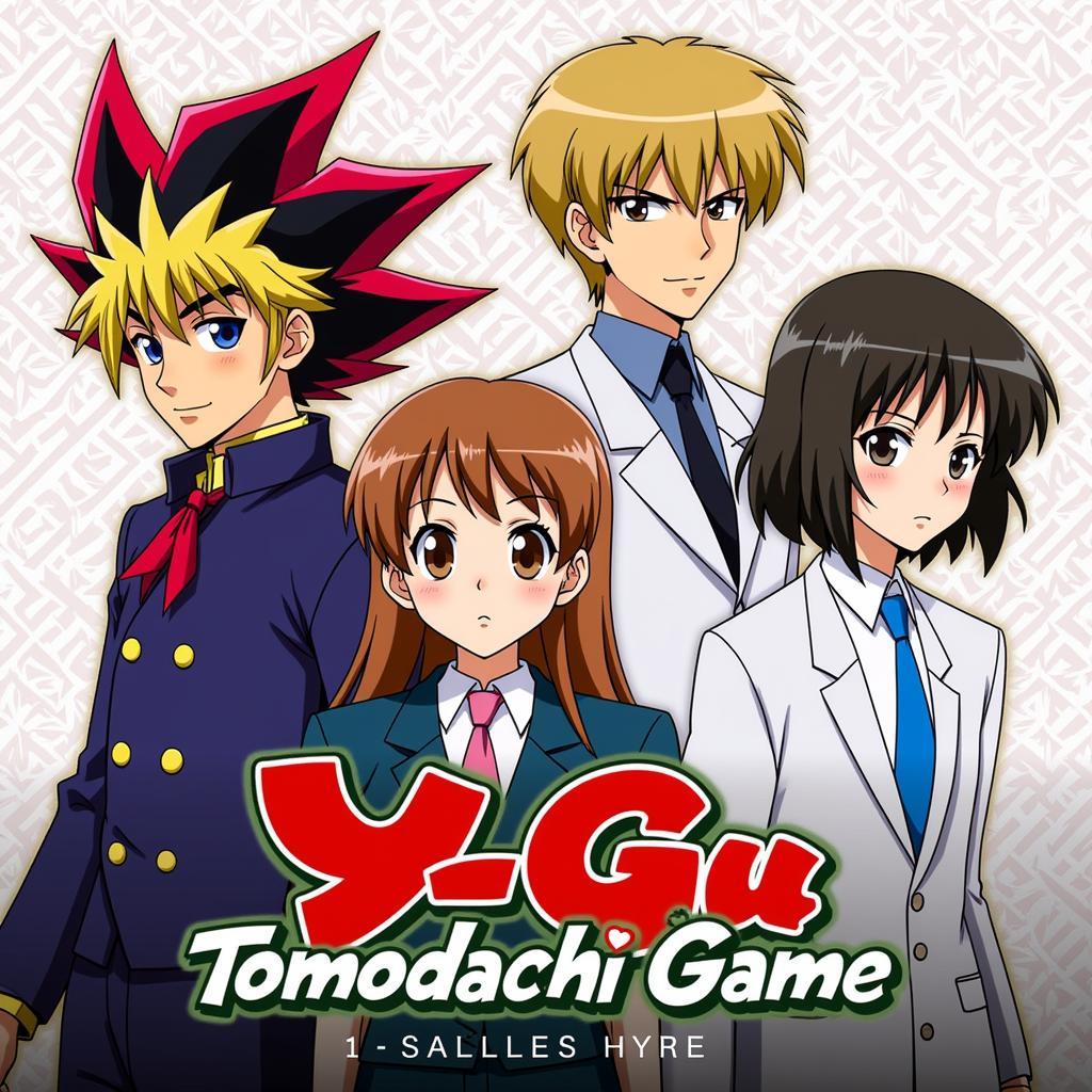 Tomodachi Game anime poster