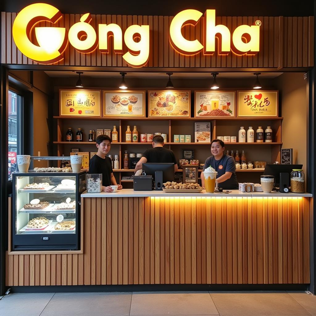 Trà sữa Gong Cha