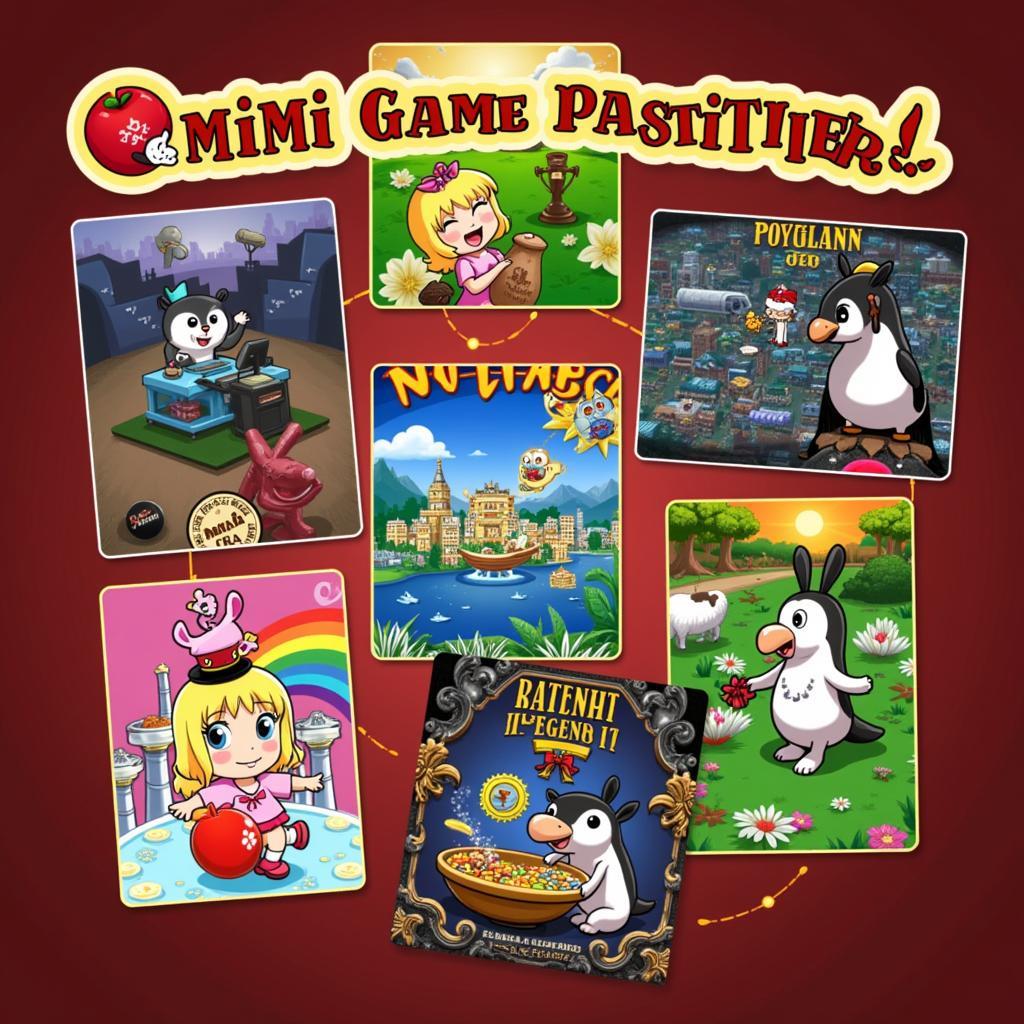 Mimi Game Pasteur: Đa dạng trò chơi hấp dẫn