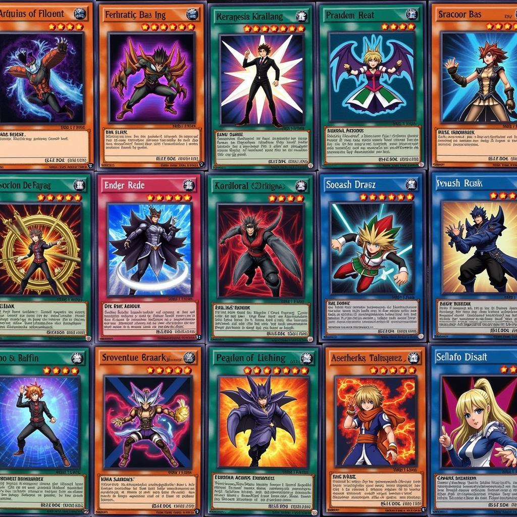 Thẻ bài Yu-Gi-Oh! online đầy màu sắc