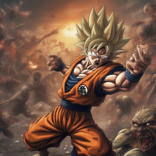 Chinh Phục Zombie Cùng Game Goku Vs Zombie 8.0