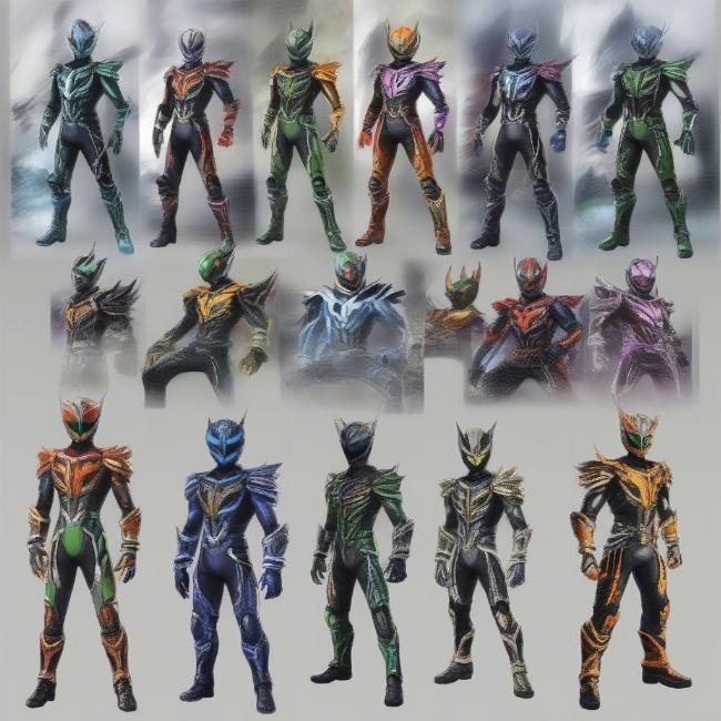 Thiết kế nhân vật Kamen Rider Ghost Game Flash