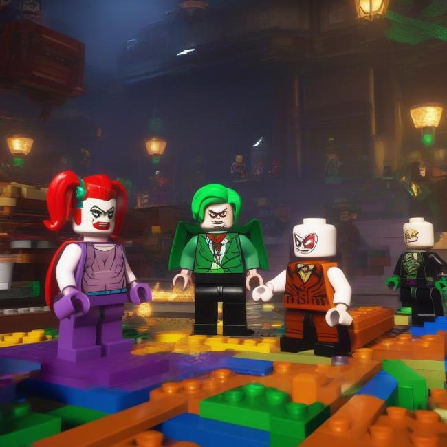 LEGO DC Super-Villains PS4 Gameplay