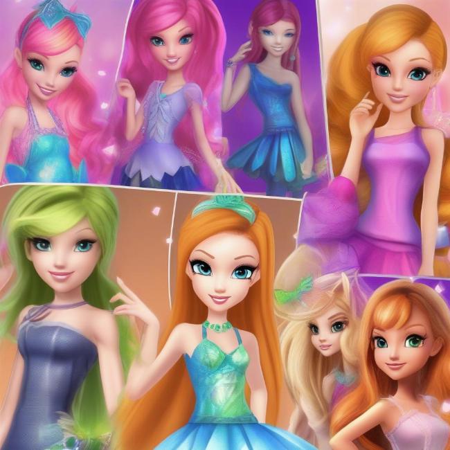 Lựa chọn phong cách thời trang cho các nàng tiên Winx