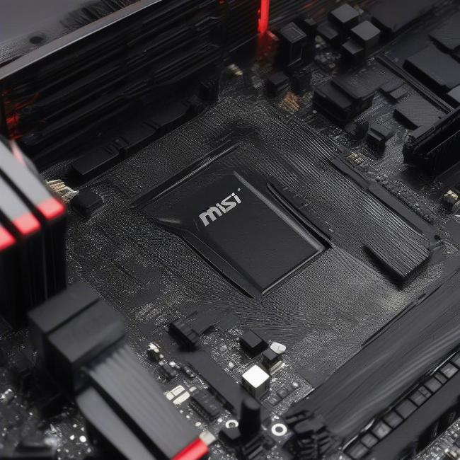 Thiết kế MSI X370 Gaming Pro Carbon