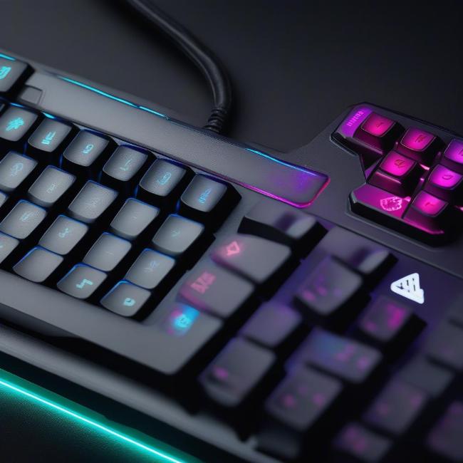 Predator Gaming Keyboard: Thiết kế hầm hố và mạnh mẽ