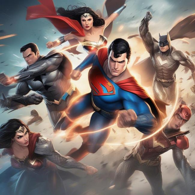 Trải nghiệm Justice League Mobile Game đỉnh cao