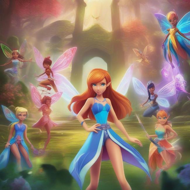 Winx Club Game nhập vai phiêu lưu đầy màu sắc và hấp dẫn