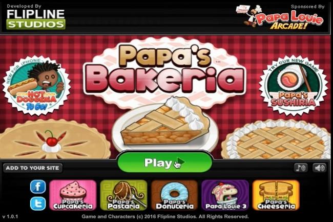Thế giới game làm bánh đầy màu sắc với nhiều loại bánh hấp dẫn