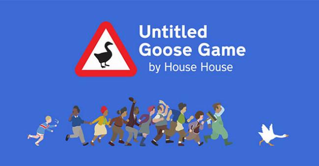 Chú ngỗng nghịch ngợm trong Untitled Goose Game gây ra sự hỗn loạn trong làng