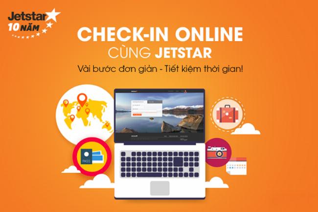 Giao diện hướng dẫn check in online Jetstar, các bước thực hiện thủ tục trực tuyến nhanh chóng