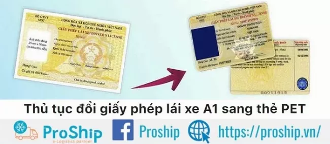 Hồ sơ và thủ tục cần chuẩn bị để đổi bằng lái xe máy PET